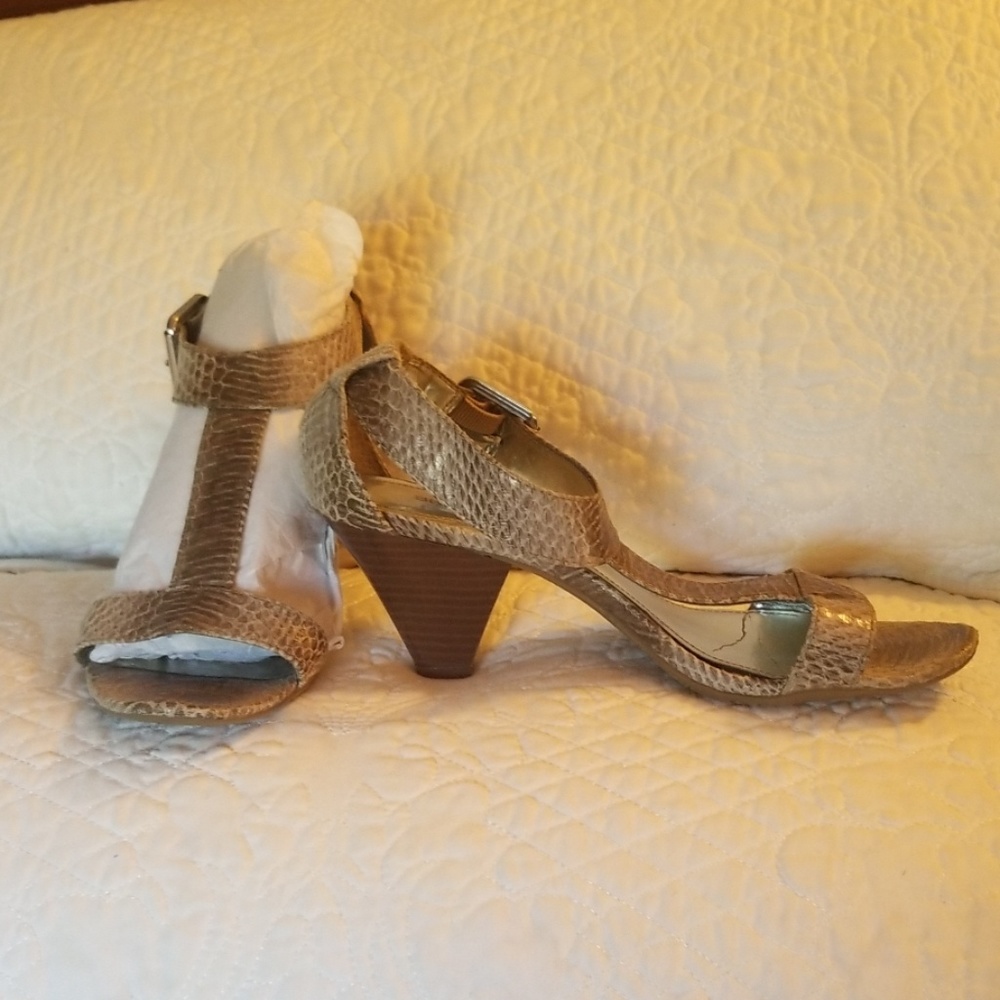 Super Trendy Snake print Dressy  Sandals